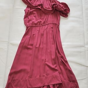 H&M Pink High Low Dress Size 12